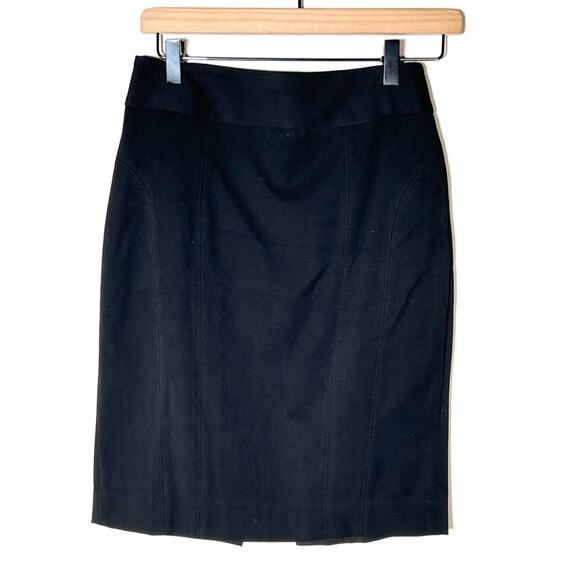 Express black business casual straight pencil skirts size 2 B176 - Picture 1 of 4